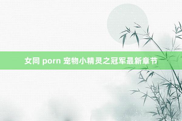 女同 porn 宠物小精灵之冠军最新章节